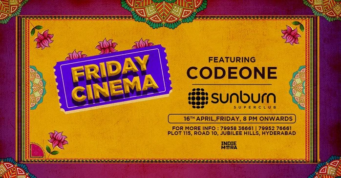 Friday cinema w/ Codeone.