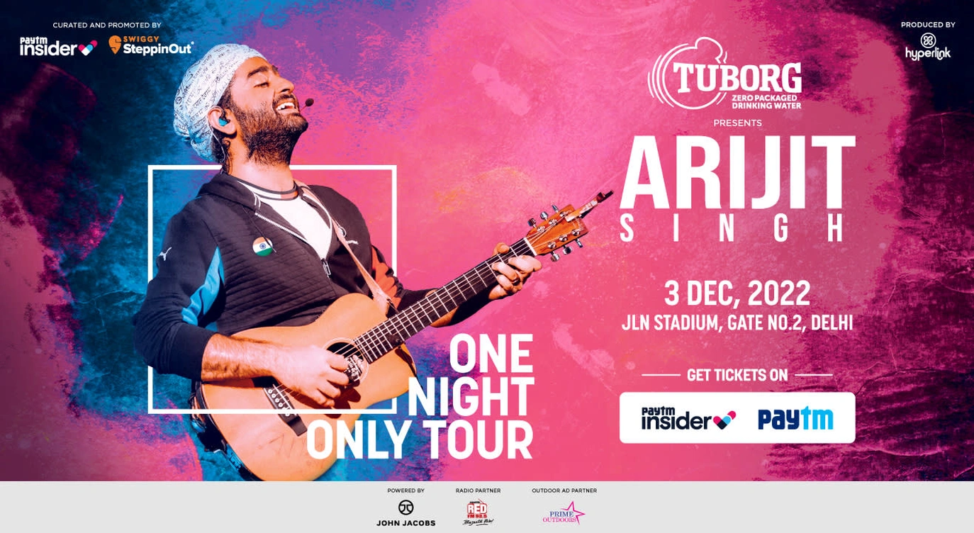 Arijit Singh - One Night Only Tour, Delhi 2022