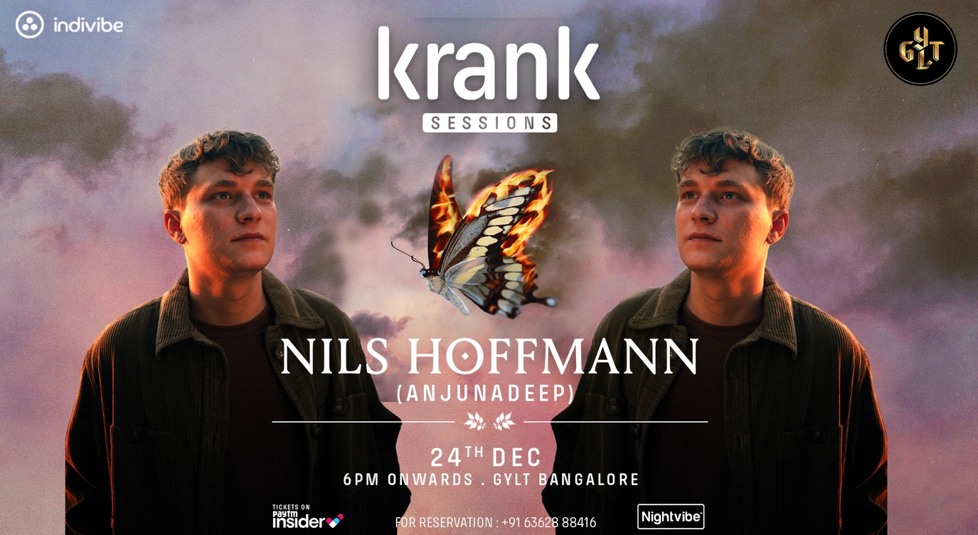 Krank Sessions x Bangalore presents NILS HOFFMANN (Live Set) at Gylt | Dec 24th