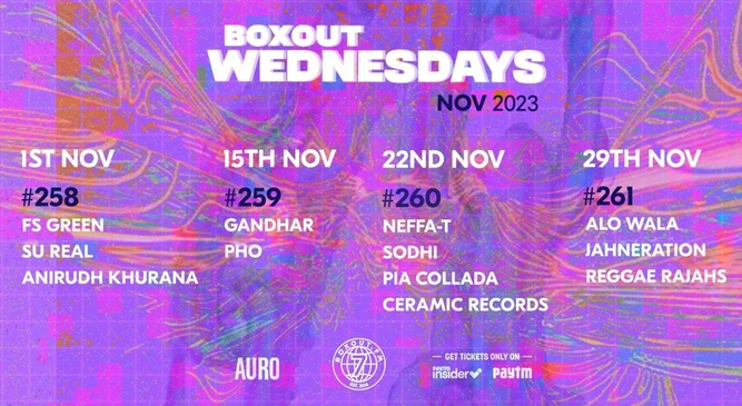 Boxout Wednesdays #261 with Jahneration, Alo Wala, Reggae Rajahs