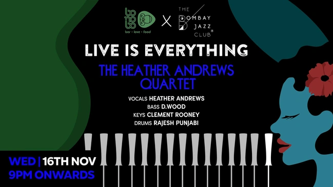 Bonobo x The Bombay Jazz Club - The Heather Andrews Quartet