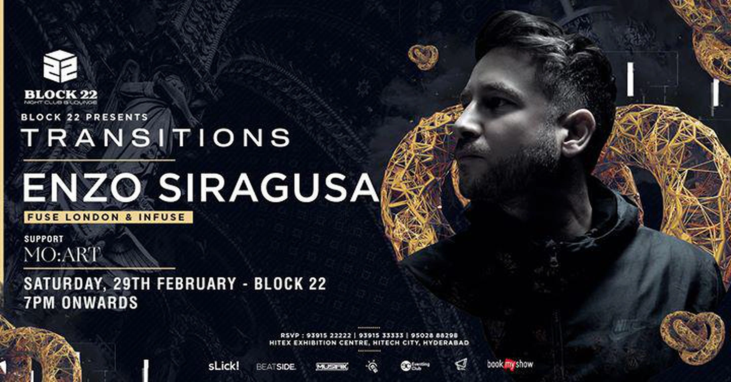 Transitions feat. Enzo Siragusa (Fuse London) :: 29th February