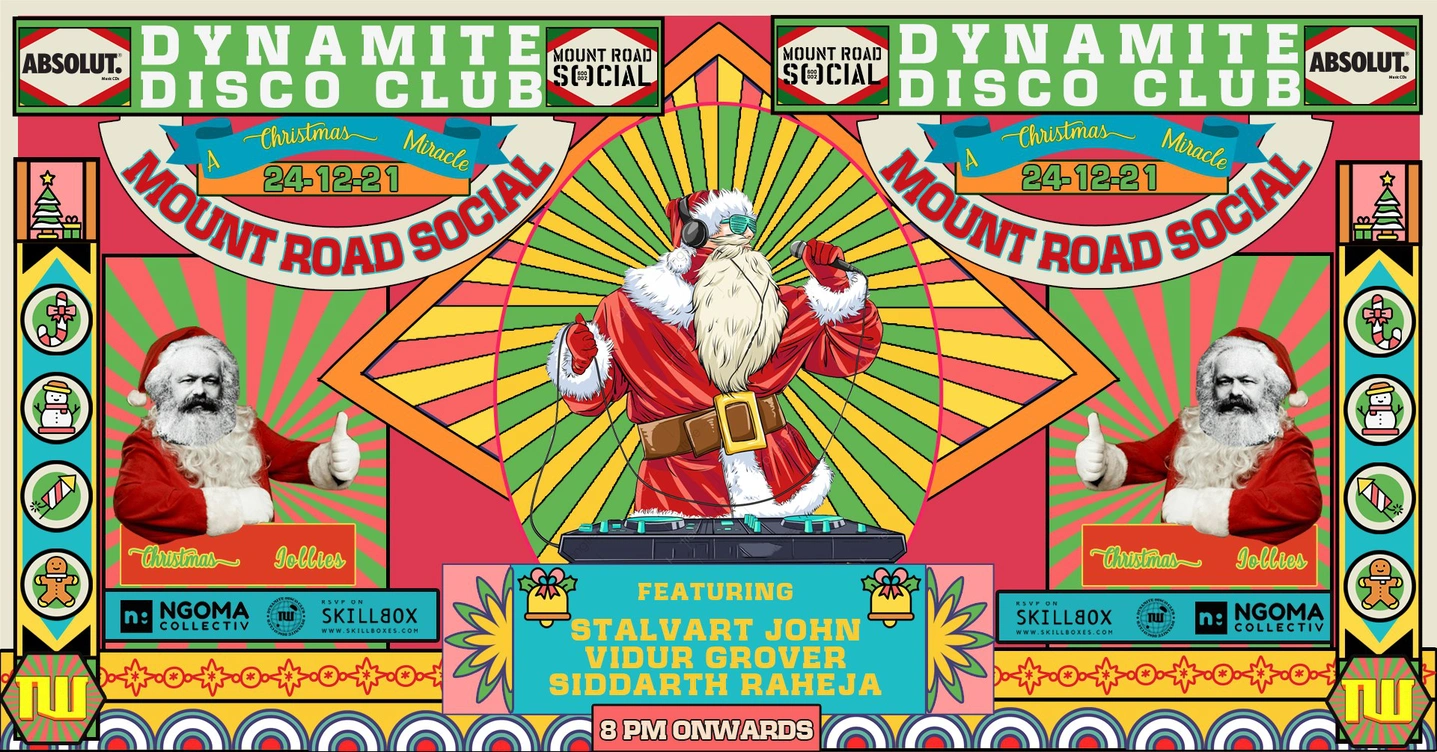 Dynamite Disco Club 036 – A Christmas Miracle - Ft. Stalvart John, Vidur Grover, Siddarth Raheja