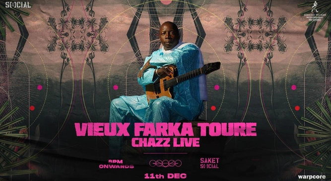 Vieux Farka Touré (India Tour) | Saket Social