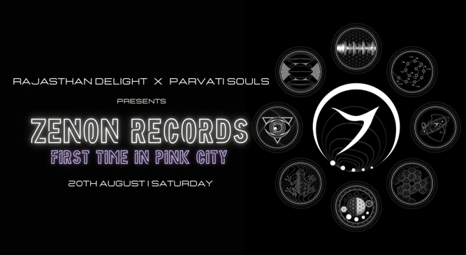 Zenon Records First time in Pink City