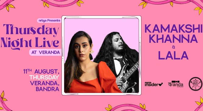 nrtya Presents 'Thursday Night Live at Veranda' ft. Kamakshi Khanna & Lala