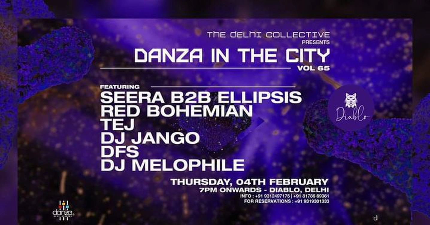 Danza in the city vol 65 - Seera B2b Ellipsis