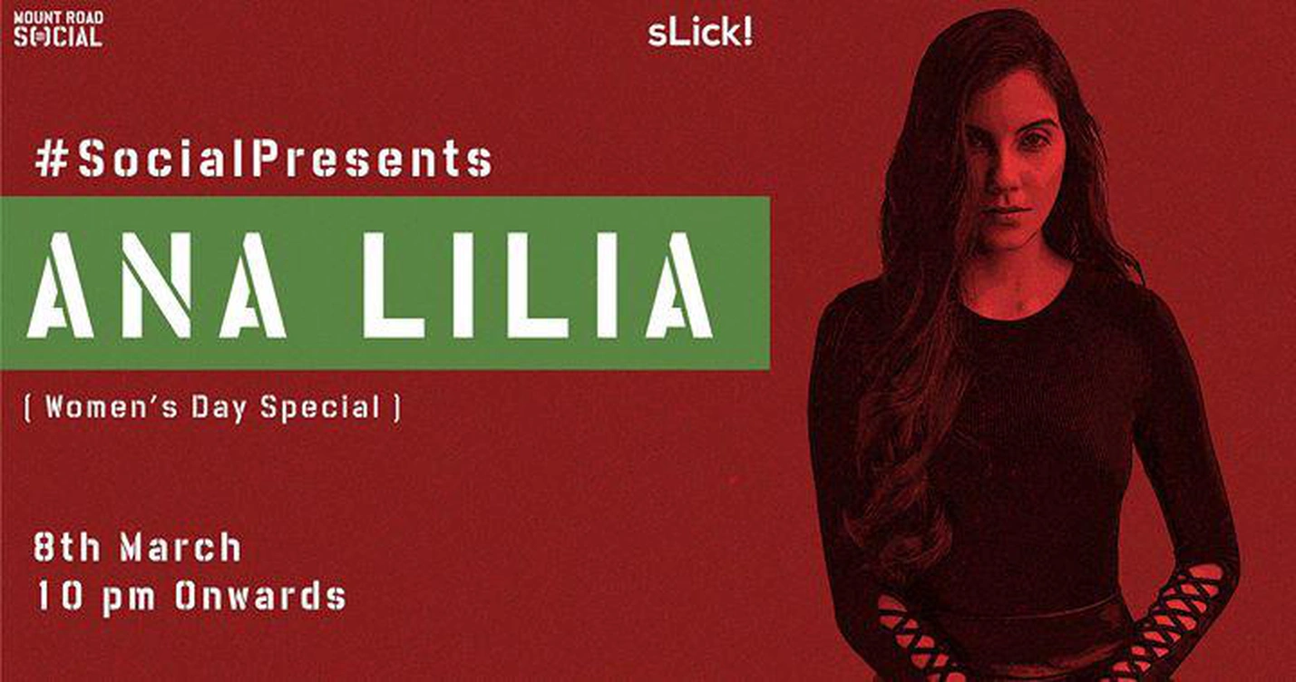 Social presents Ana Lilia | Sunday, 8th March