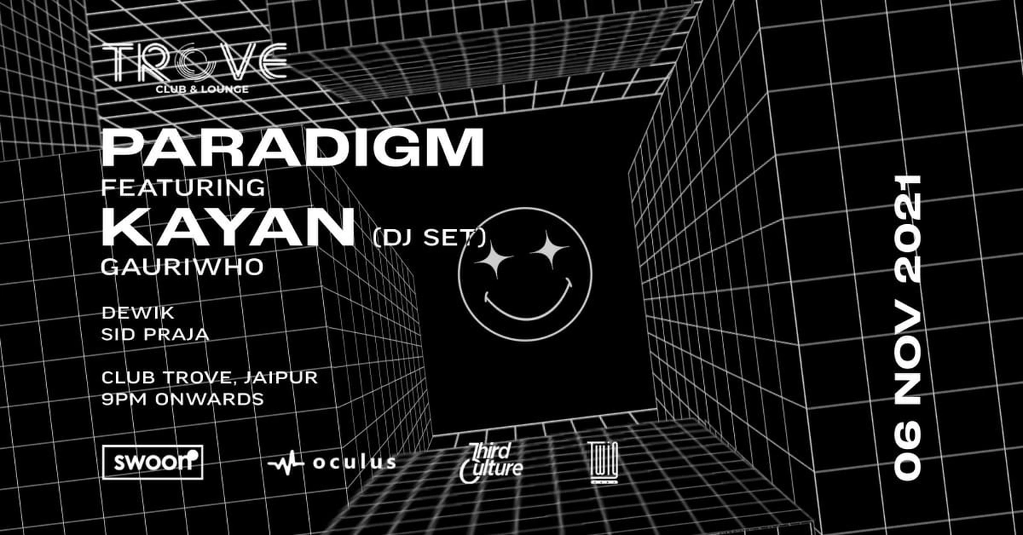 Swoon X Oculus presents Paradigm feat. Kayan, Gauriwho and more