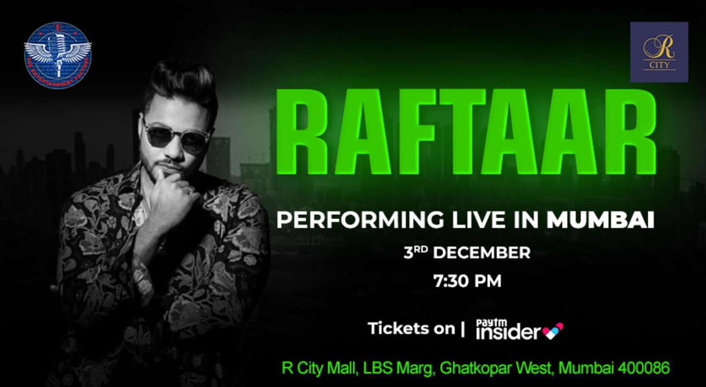 Raftaar Performing Live in Mumbai