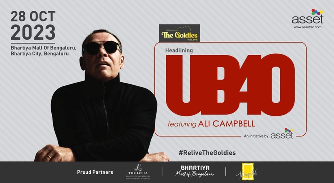 The Goldies - UB40 featuring Ali Campbell | Bangalore