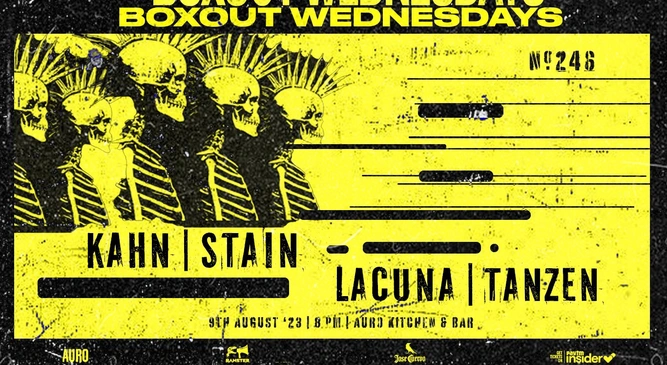 Boxout Wednesdays #246 with Kahn, Stain, Lacuna and Tanzen