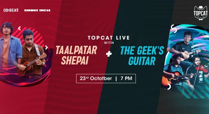 Topcat Live with Taalpatar Shepai + The Geek's Guitar