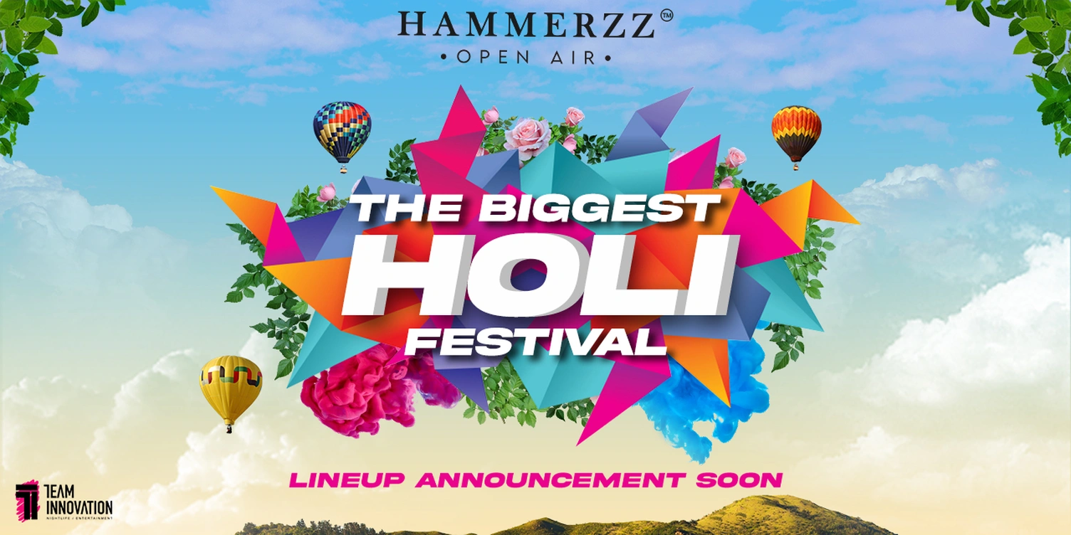 The Biggest Holi Festival at Hammerzz Open Air