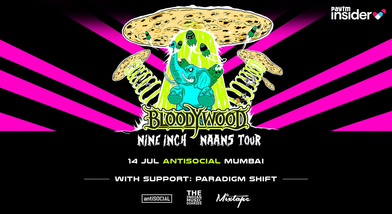 Bloodywood Nine Inch Naans India Tour 2022 - Mumbai