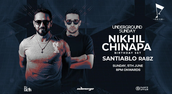UNDERGROUND SUNDAY Feat. Nikhil Chinapa, Santiablo & Rabz