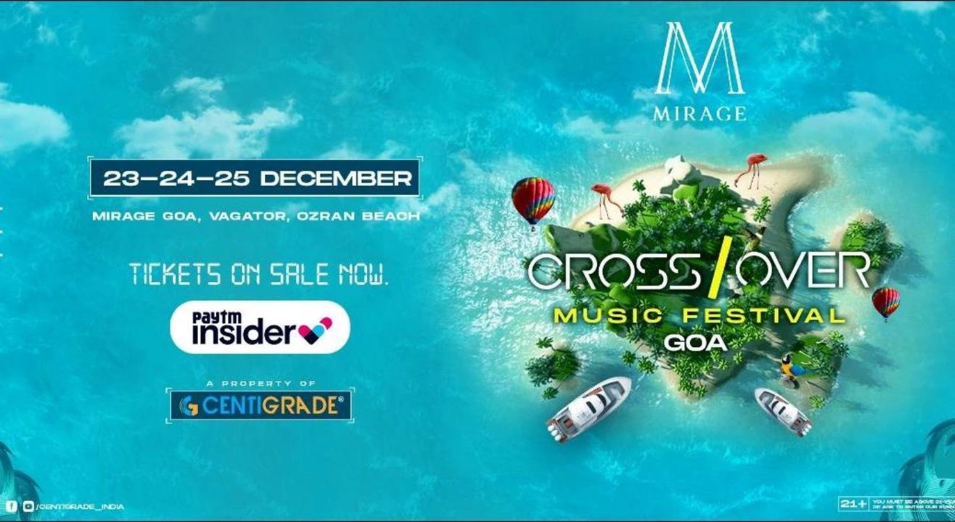 CrossOver Music Festival | 23-24-25 Dec | Mirage Goa
