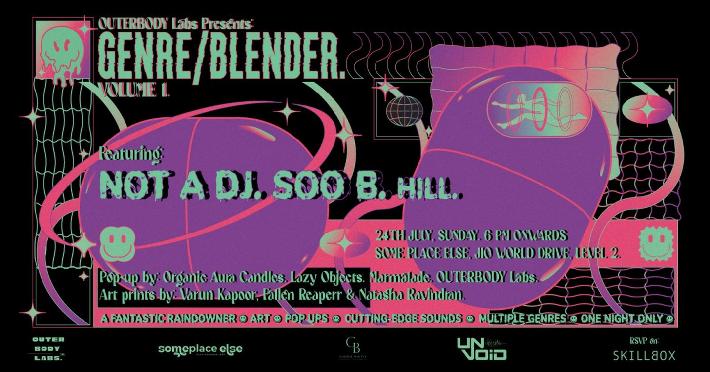 Outerbody Lab Presents Genre/Blender. Volume 1.