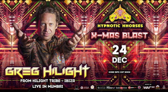 X MAS BLAST with Greg Hilbert LIVE at Kitty Su, Mumbai
